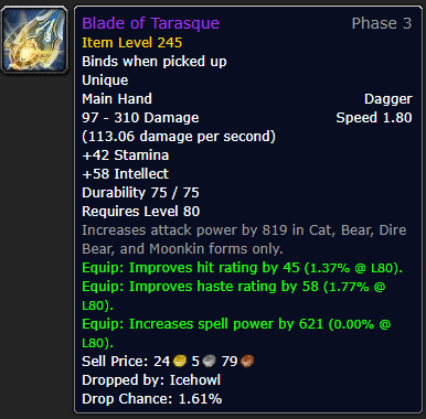 Blade of Tarasque